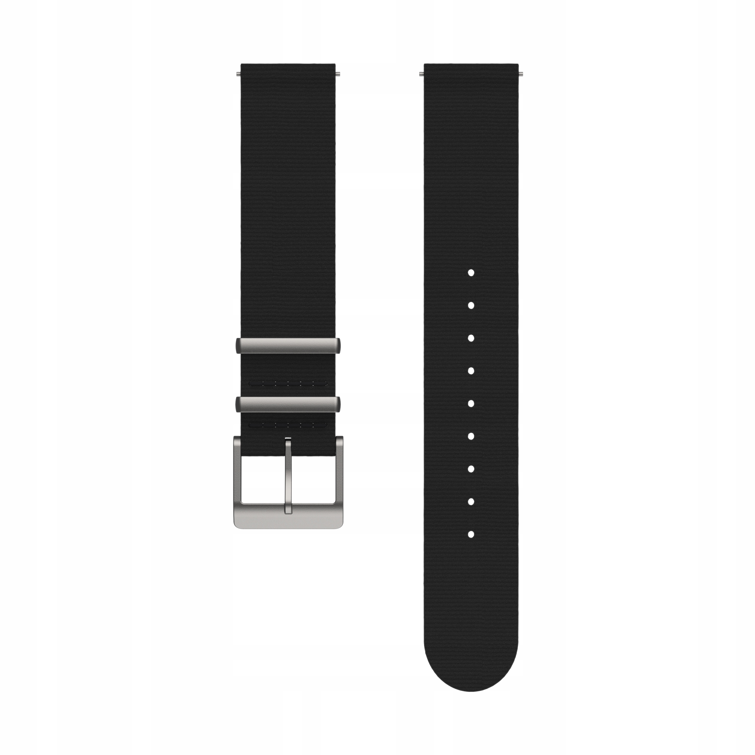 Řemínek Mudita Textile Charcoal Black 18 mm pro Radiant 32 mm