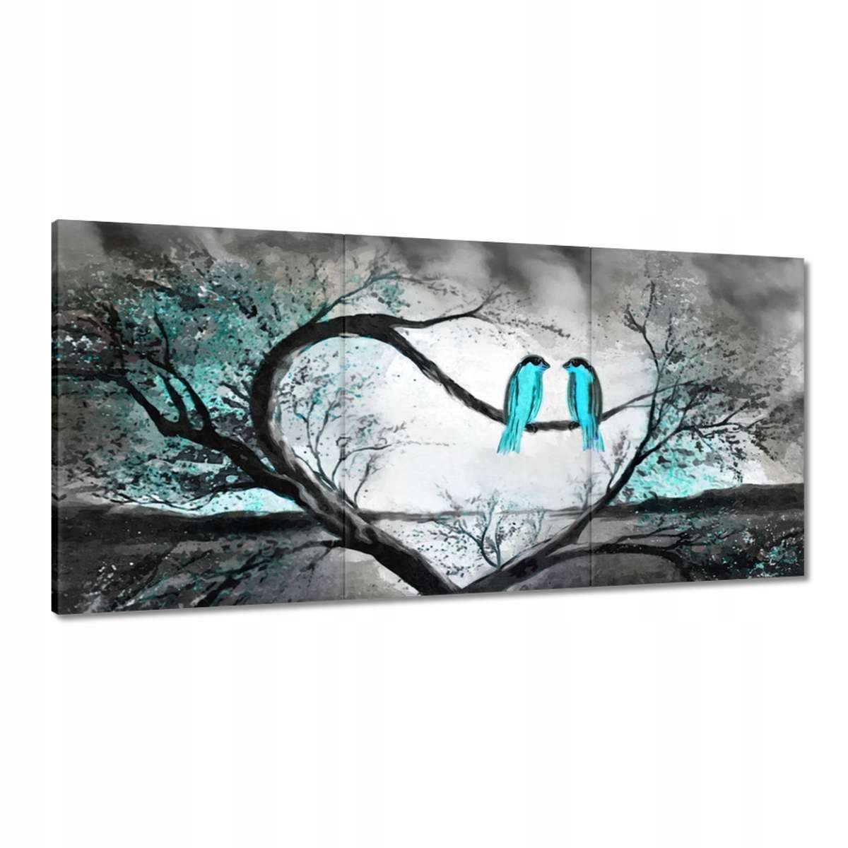 Obrazy 180x90 Tyrkysové očarenie Noc