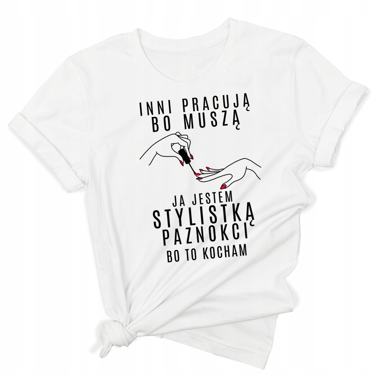 

Koszulka dla kosmetyczki do pracy S/m