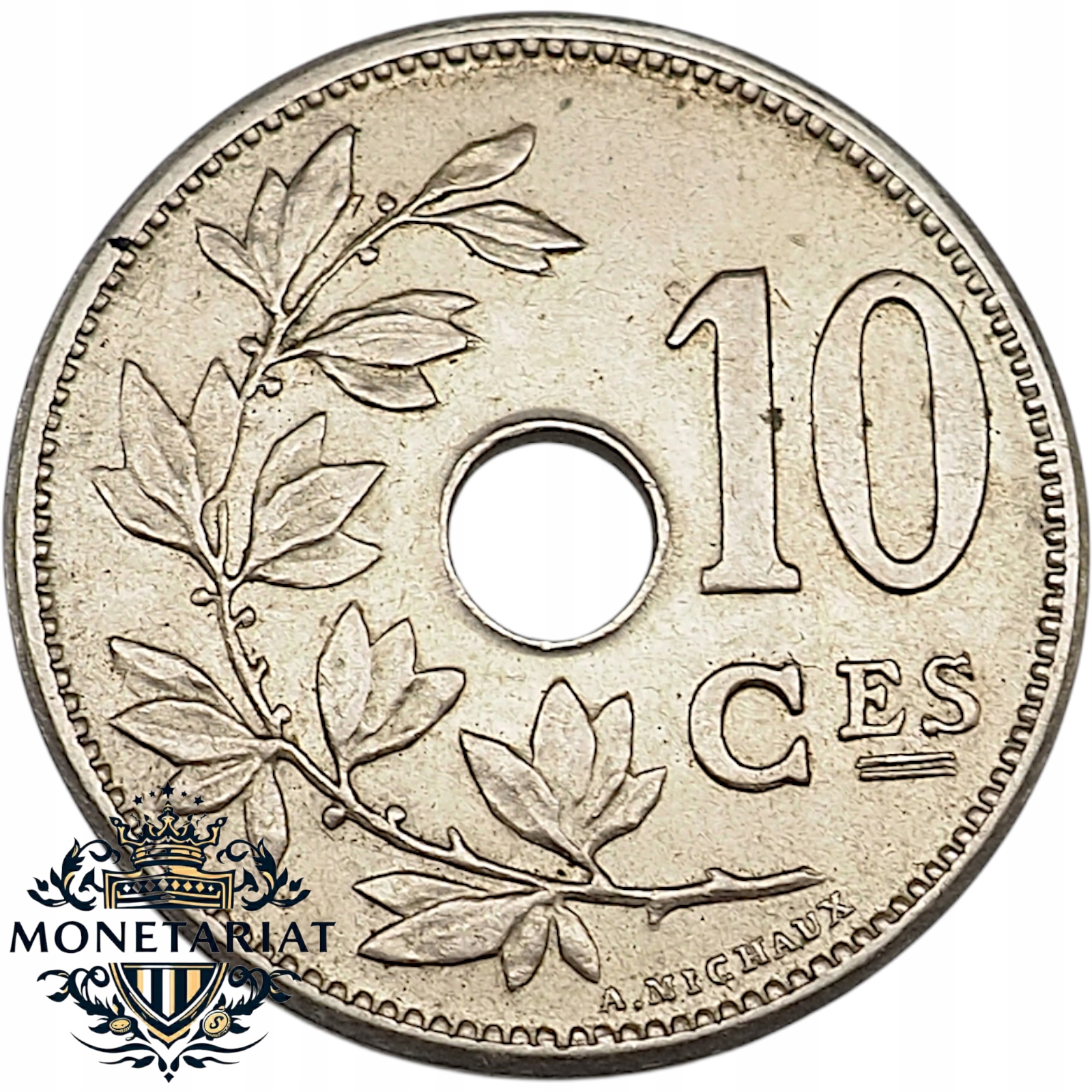 10 CENTYMÓW 1905 BELGIQUE - BELGIA