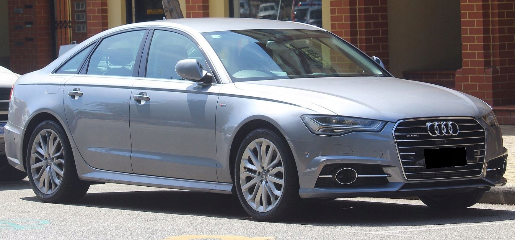 AUDI A6 C7 LIFT SZYBA DRZWI TYL LEWY AS3 17R Version European