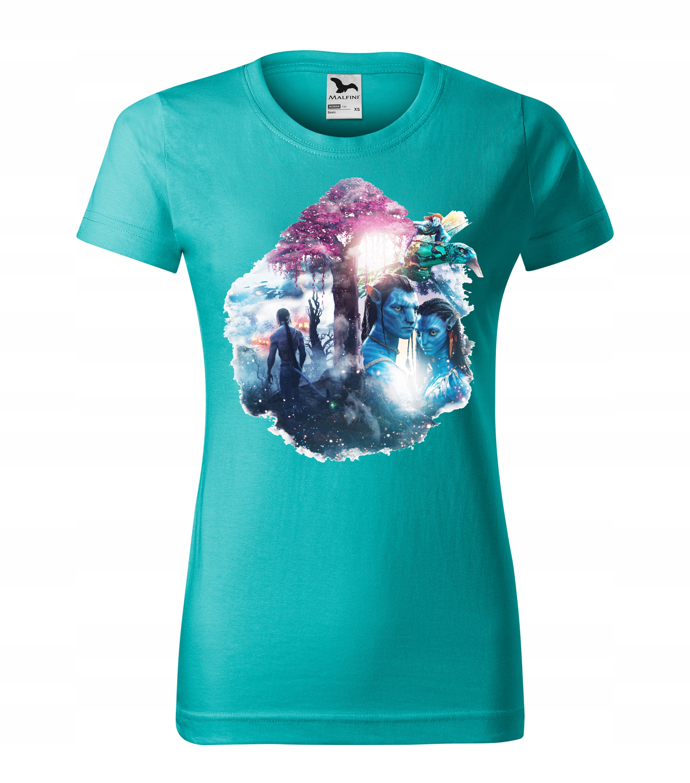 

T-shirt koszulka damska film Avatar szmaragd Xs