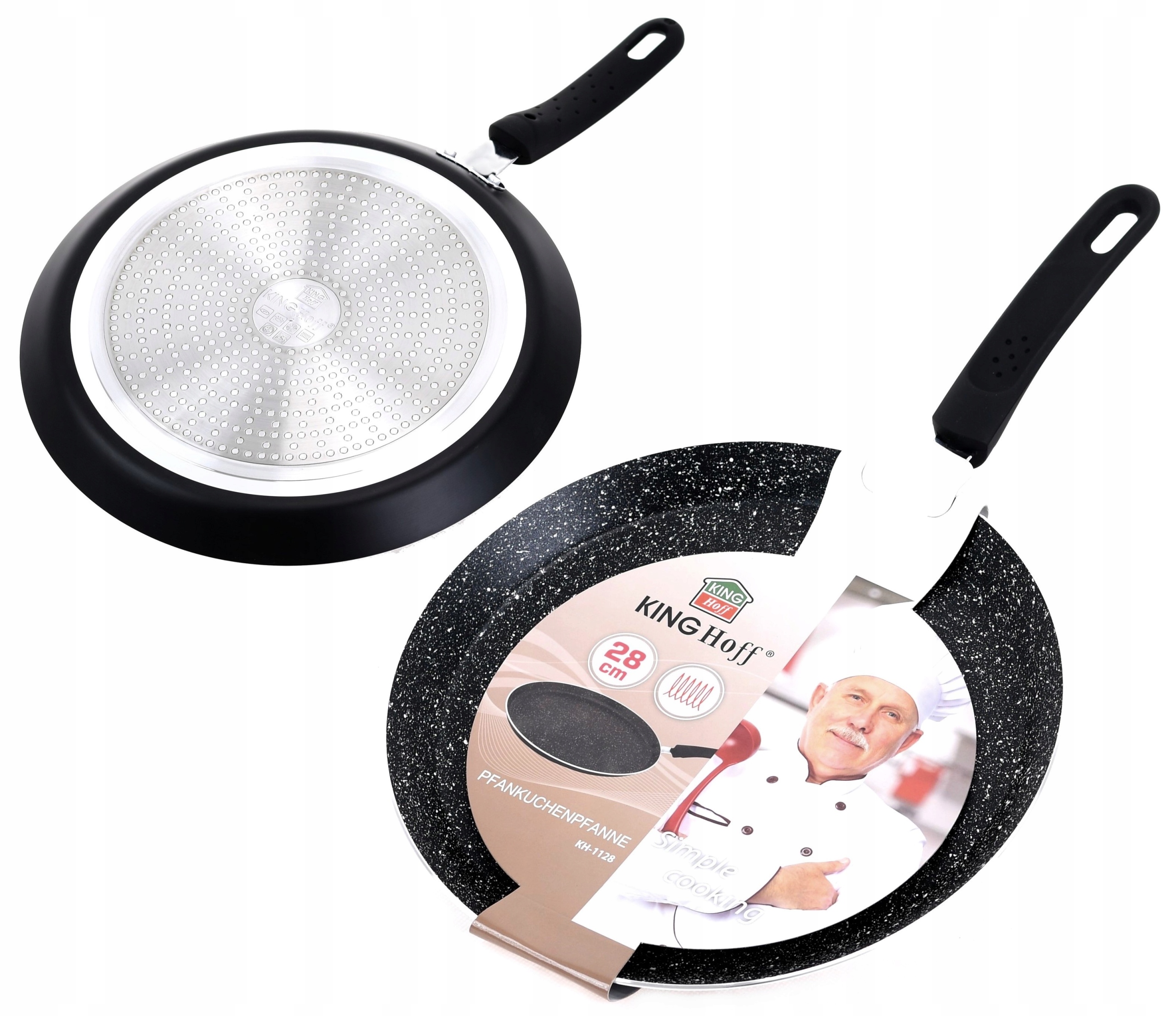 

Patelnia 28 cm do Naleśników Placków Smażenia 1128