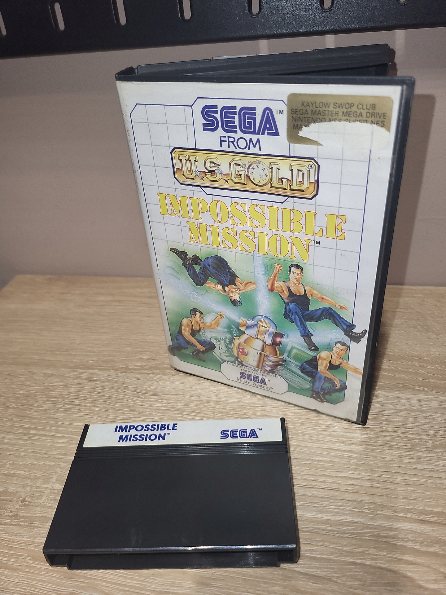 MISSION IMPOSSIBLE - SEGA MASTER SYSTEM SMS PUDEŁKO