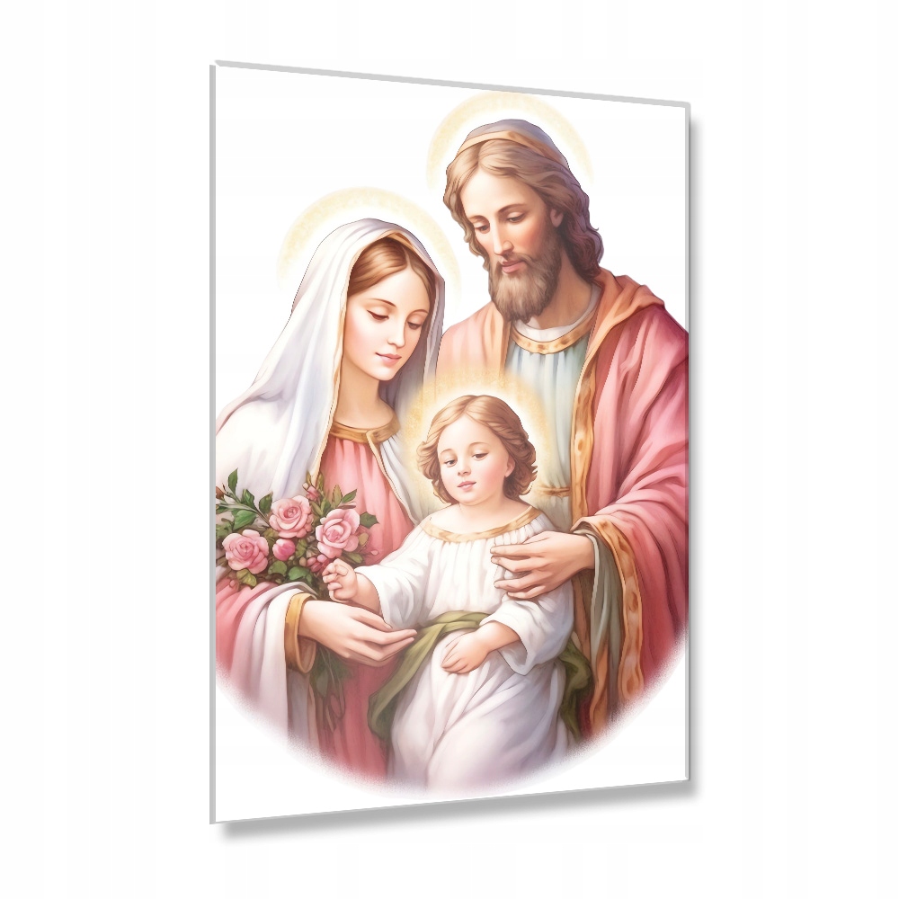 Obraz na akrylovém skle 80x60cm Svatá rodina