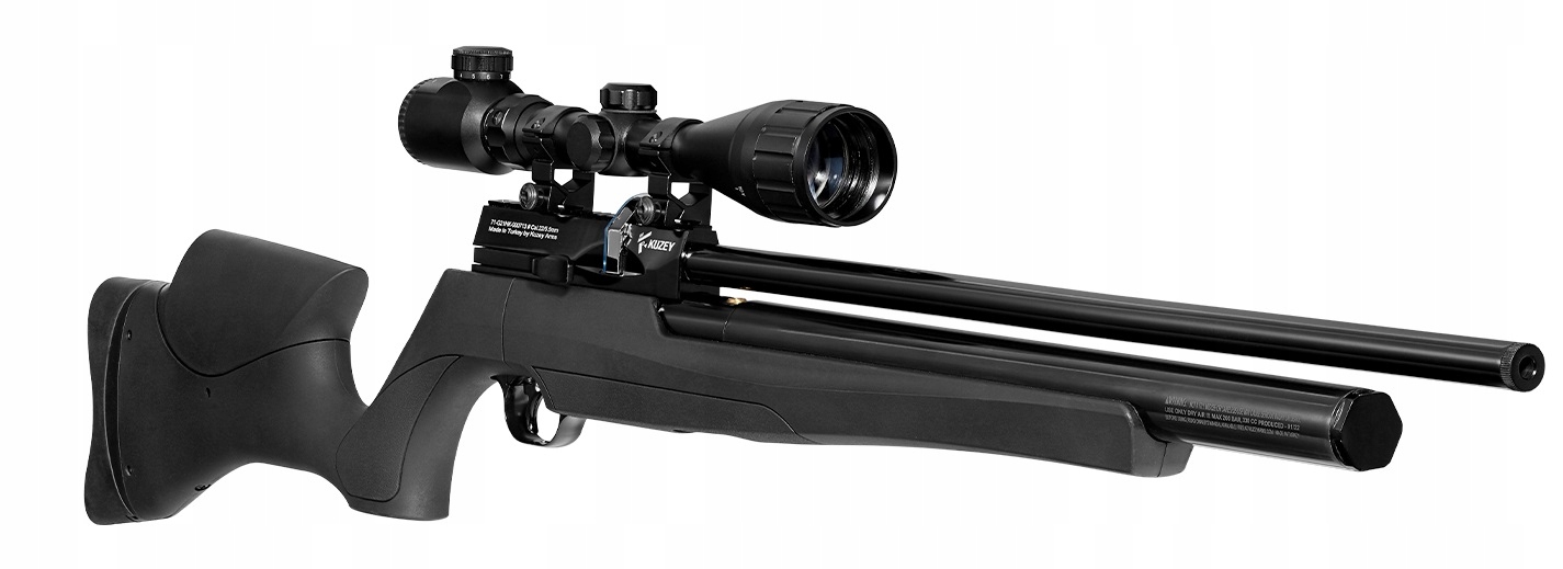 Wiatrówka Pcp Kuzey Arms K600S .177 kaliber 4,5 mm z tłumikiem