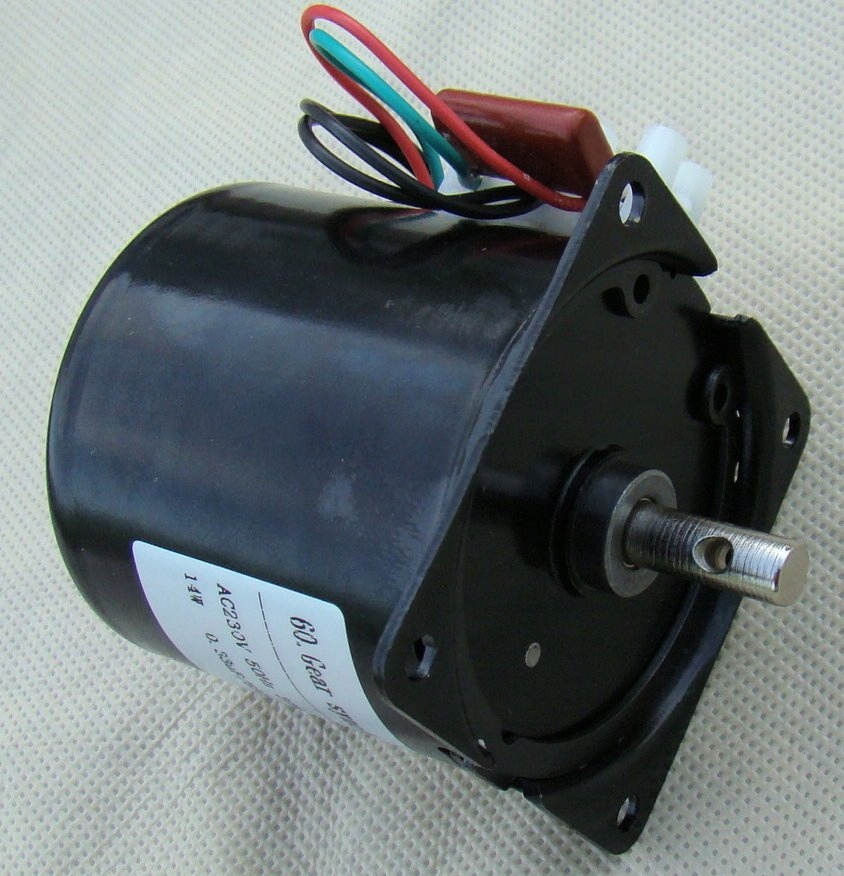 SILNIK 230V ELEKTRYCZNY 14W 1rpm WOLNOOBROTOWY Producent COS