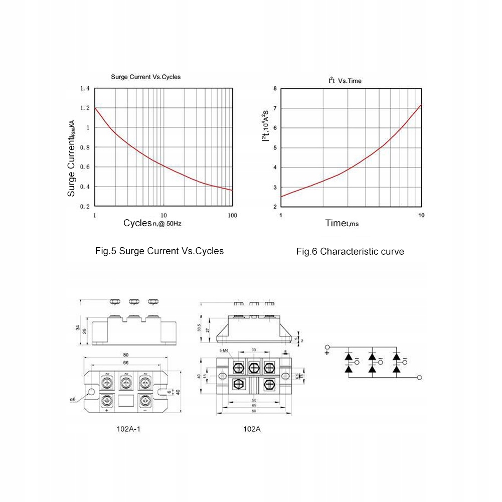 MDS100A 1600V MOSTEK PROSTOWNICZY TRÓJFAZOWY Marka inny