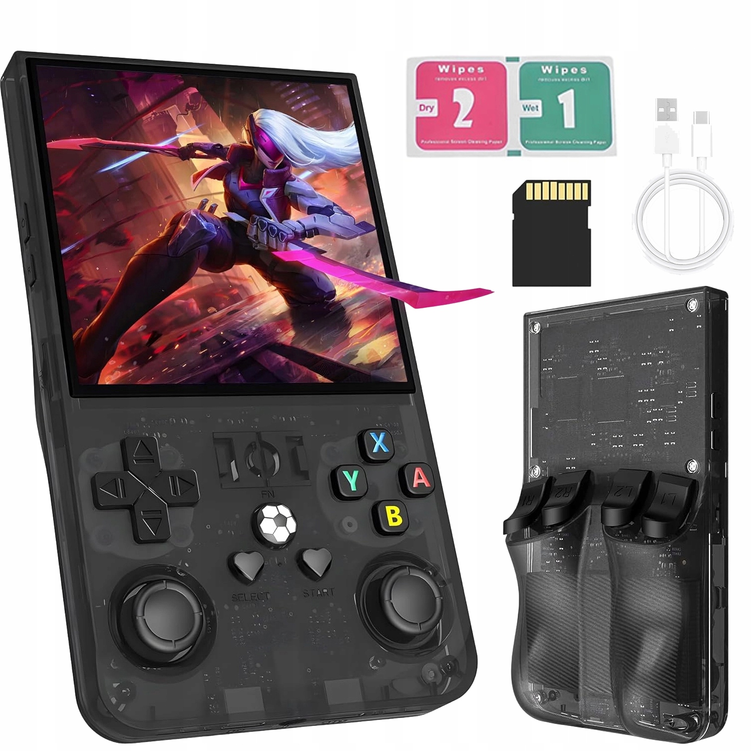 Mobilna Konsola Do Gier Retro 18000+ Gier Symulowany Joystick 3D