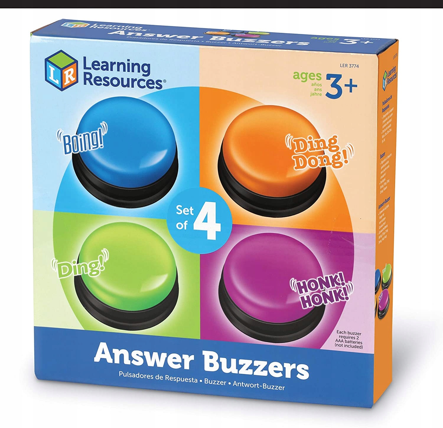 Learning Resources Brzeczyk Answer Buzzers Bohater / Bajka brak
