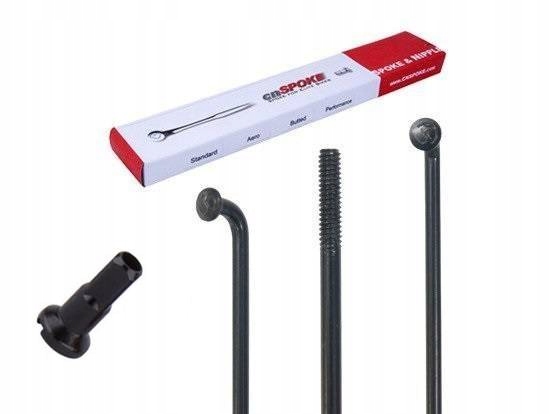 

Szprycha CNSpoke STD14 2.0 280 stal czarna nypel