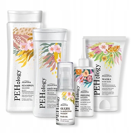 JOANNA PEHOLOGY SZAMPON WŚ-POROWATE/ODŻYWKA/PEELIN Pojemność 150 ml