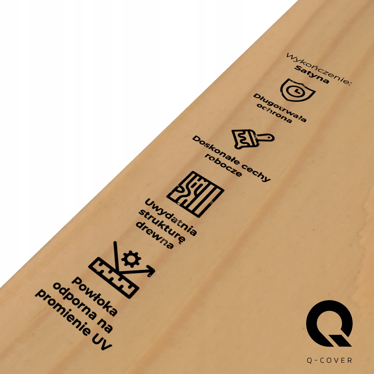 LAKIER BEZBARWNY DO DREWNA MEBLI DESEK 1L OKLEINY SKLEJKI OCHRONNY SATYNA Pojemność 1 l