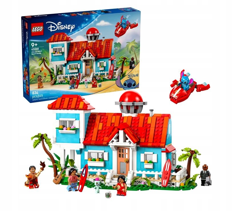 Lego Disney Classic 43268 – Domek Na Pláži Lilo A Stitch