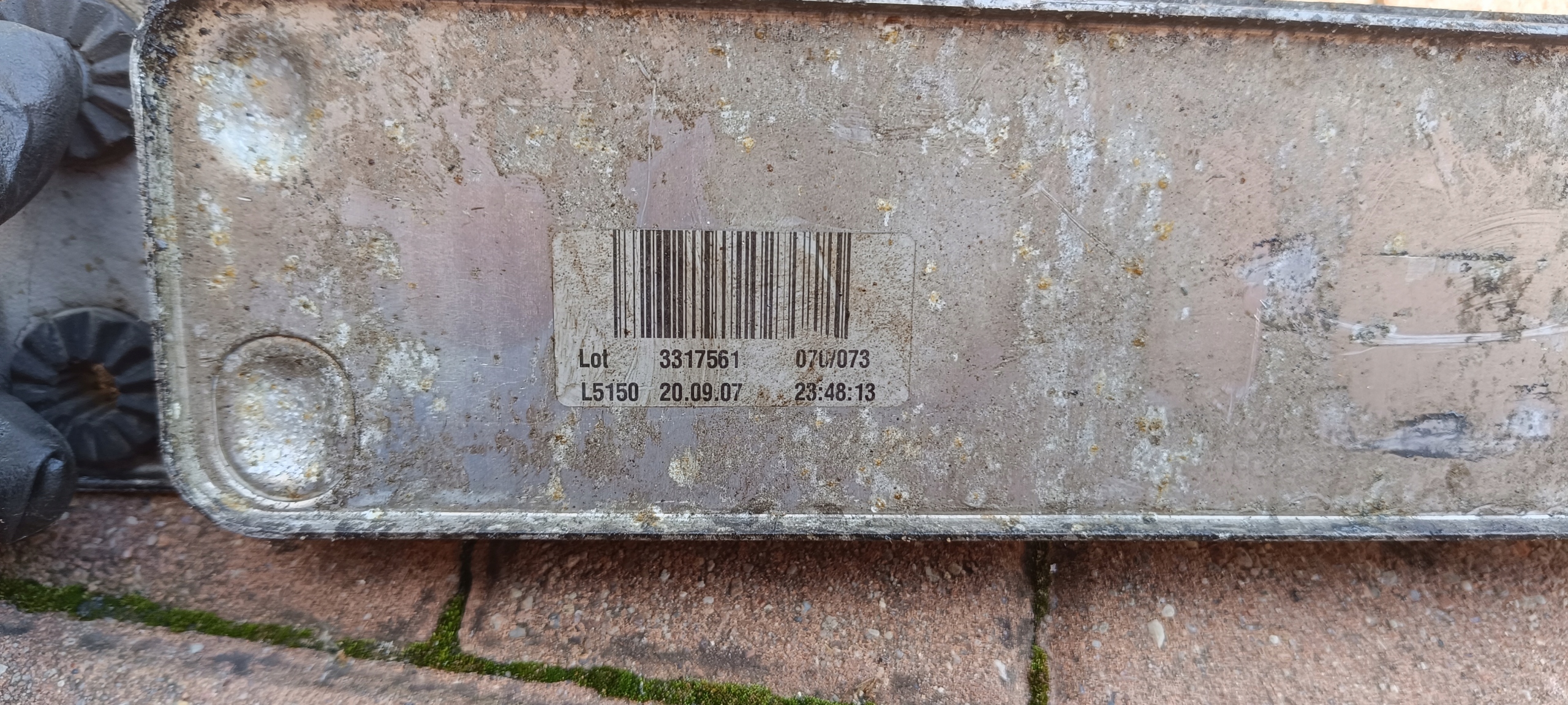 BMW E70 E71 3.0D M57 RADIATORE OLIO 7553389
