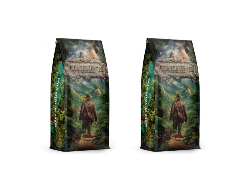 Kawa ziarnista Blue Orca Coffee Continents 1 Latin America Arabica 2 x 1 kg