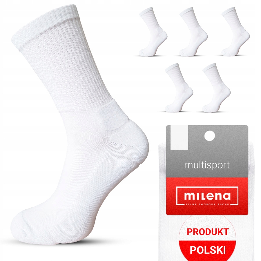 

Skarpety Sportowe Milena 1/2 Frota 44-46 jakość