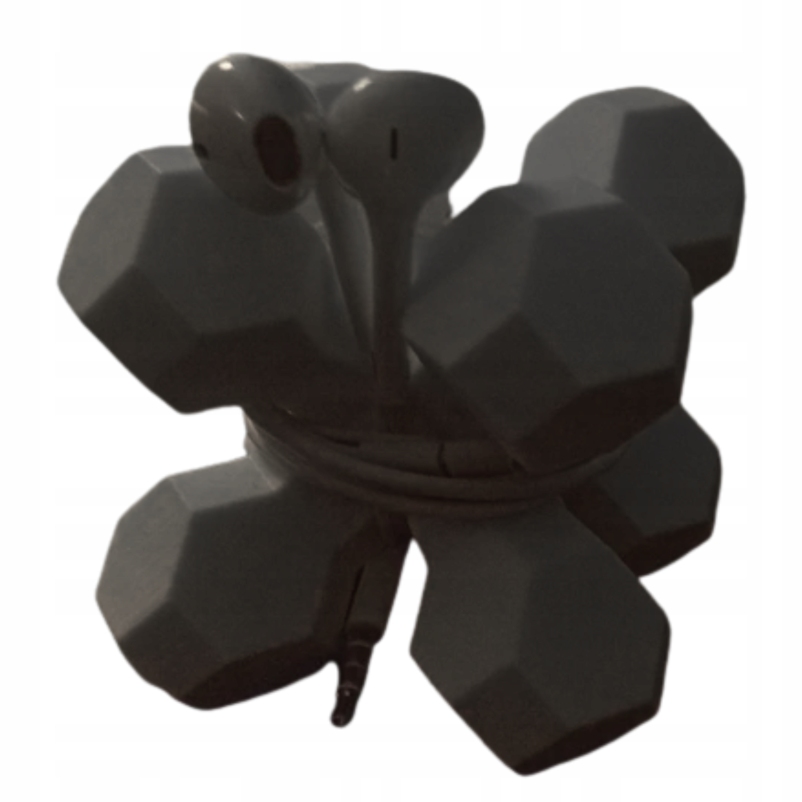 Stojak Uchwyt Organizer Na Słuchawki Kostka Minimalistyczna Na Biurko