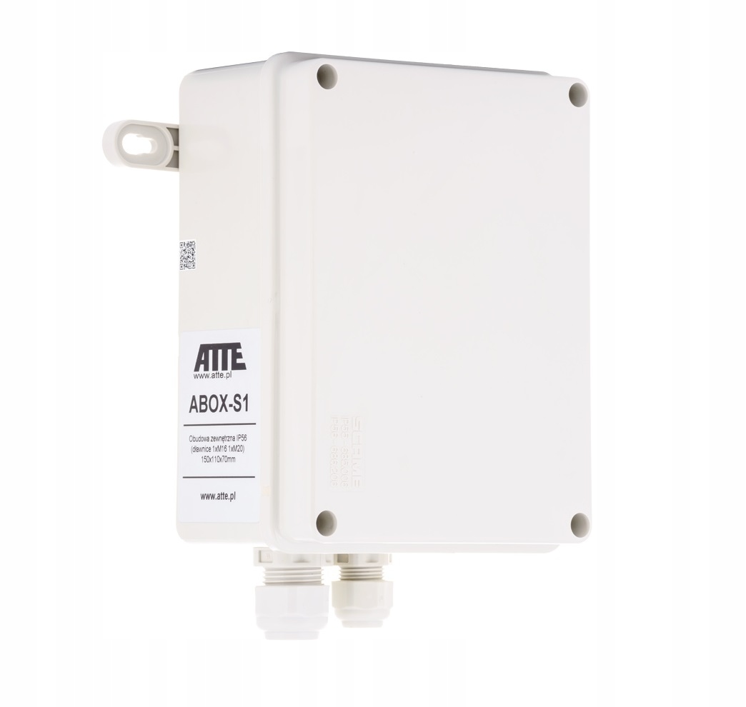 

Obudowa ABOX-S1 150x110x70mm zewnętrzna IP56 Szara