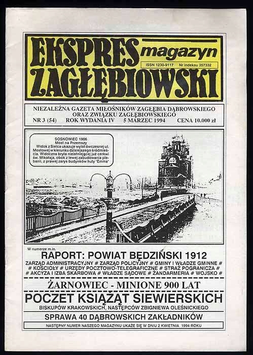 Ekspres Zagłębiowski R.5 1994. nr 3 54