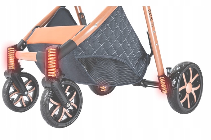 wozek 3 w 1 dla dziecka niemowląt chłopca dziewczynki luksusowy spacerowy Marka inny