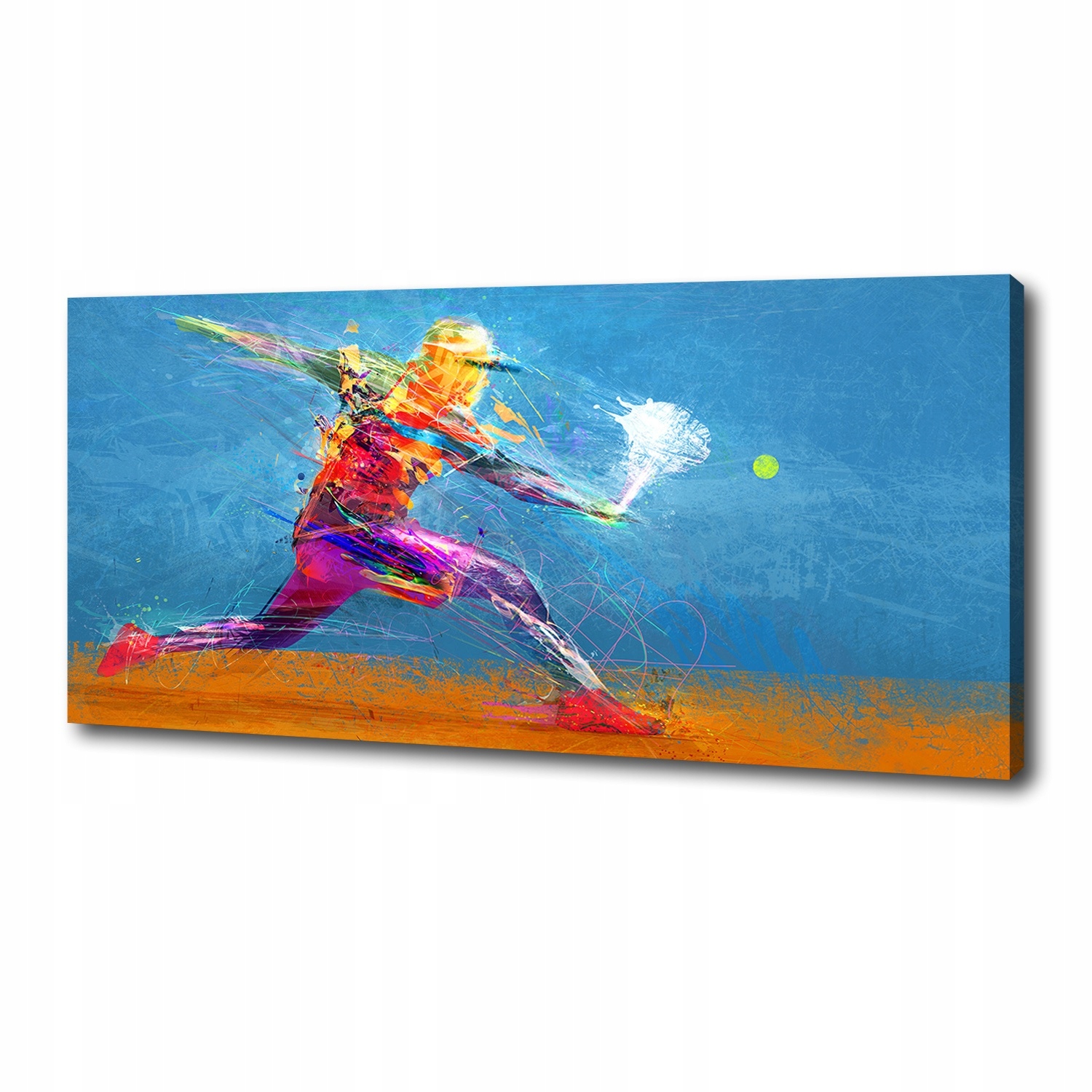 

Foto obraz canvas na ścianę Tenisista 125x50 cm