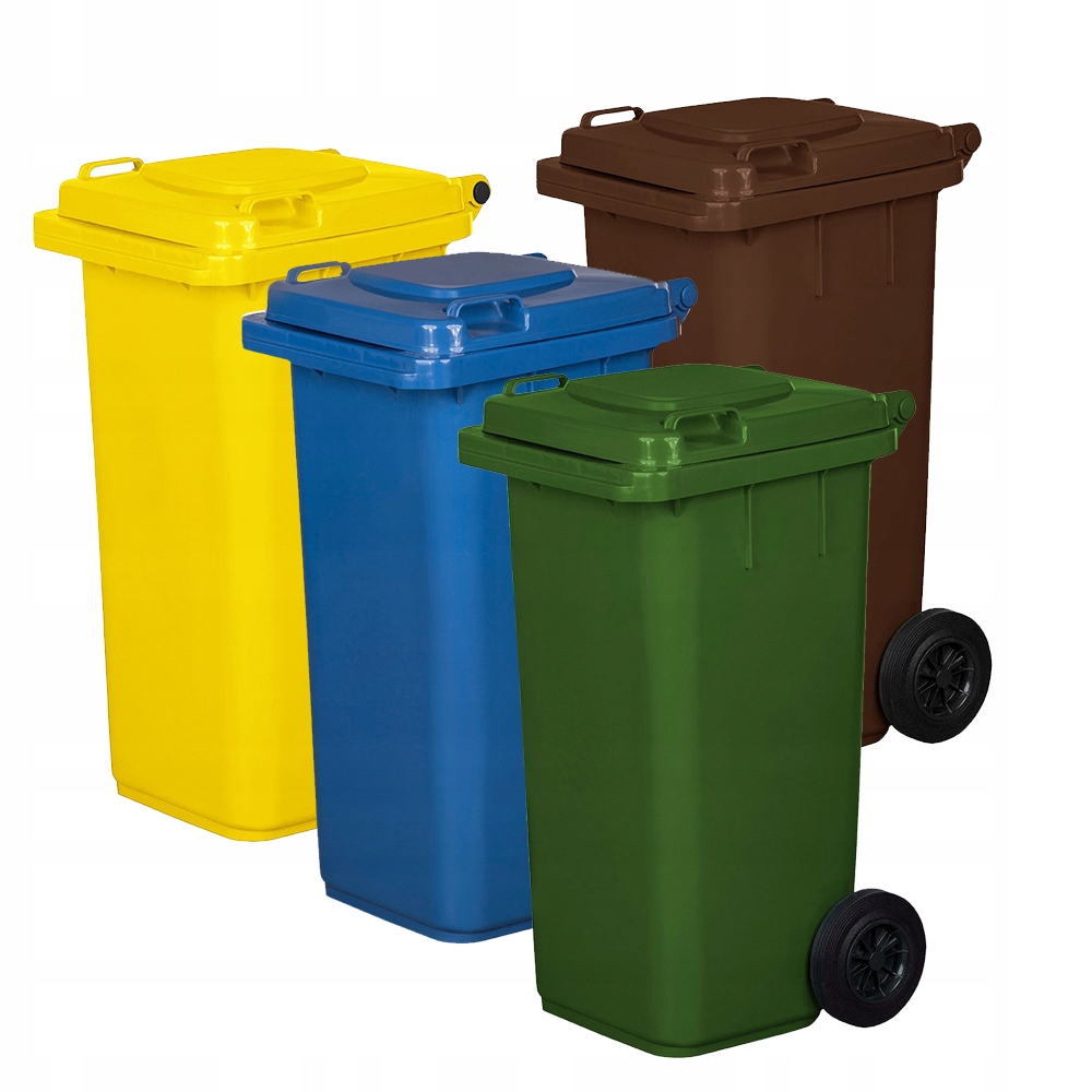 Pojemnik Kosz 240L Na Śmieci Odpady Segregacja x4