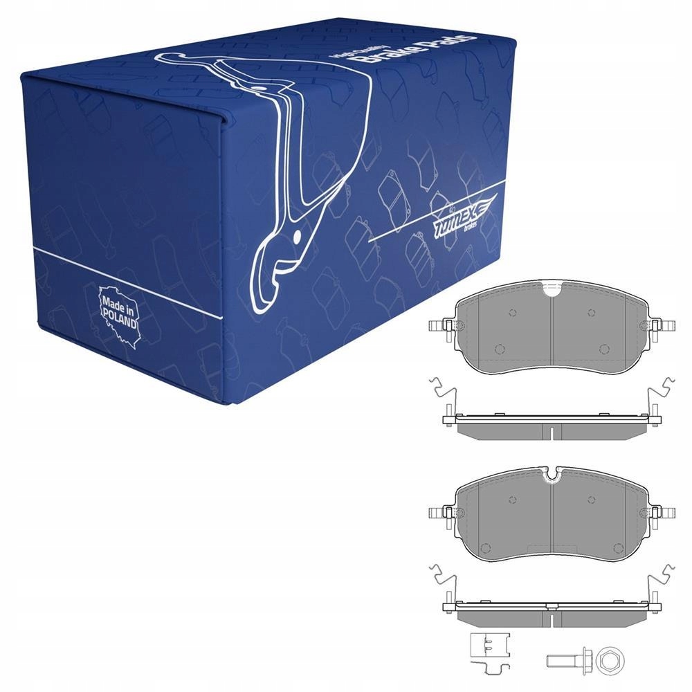 Brzdové Destičky Tomex Brakes Tx 60-29 přední náprava