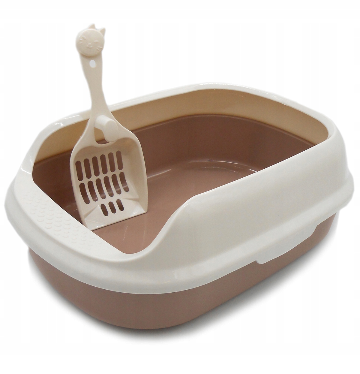 

Kuweta Na Żwirek Toaleta Dla Kota 55x39 L +łopatka
