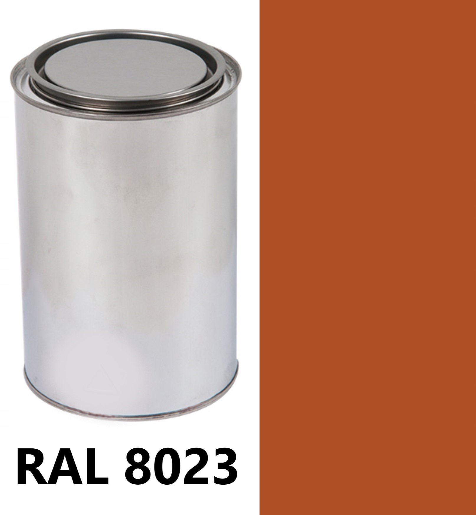 

Ral 8023 Brąz Pomarańcza Farba Olejna Alkidowa 1L