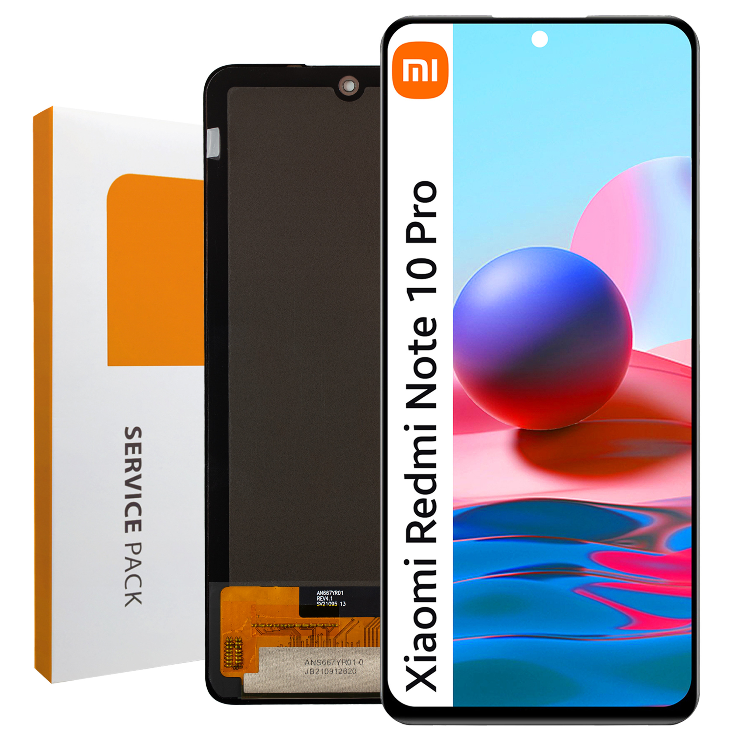 M2101K6R LCD pre Redmi Note 10 Pro Service Pack Matrica Originál Zila