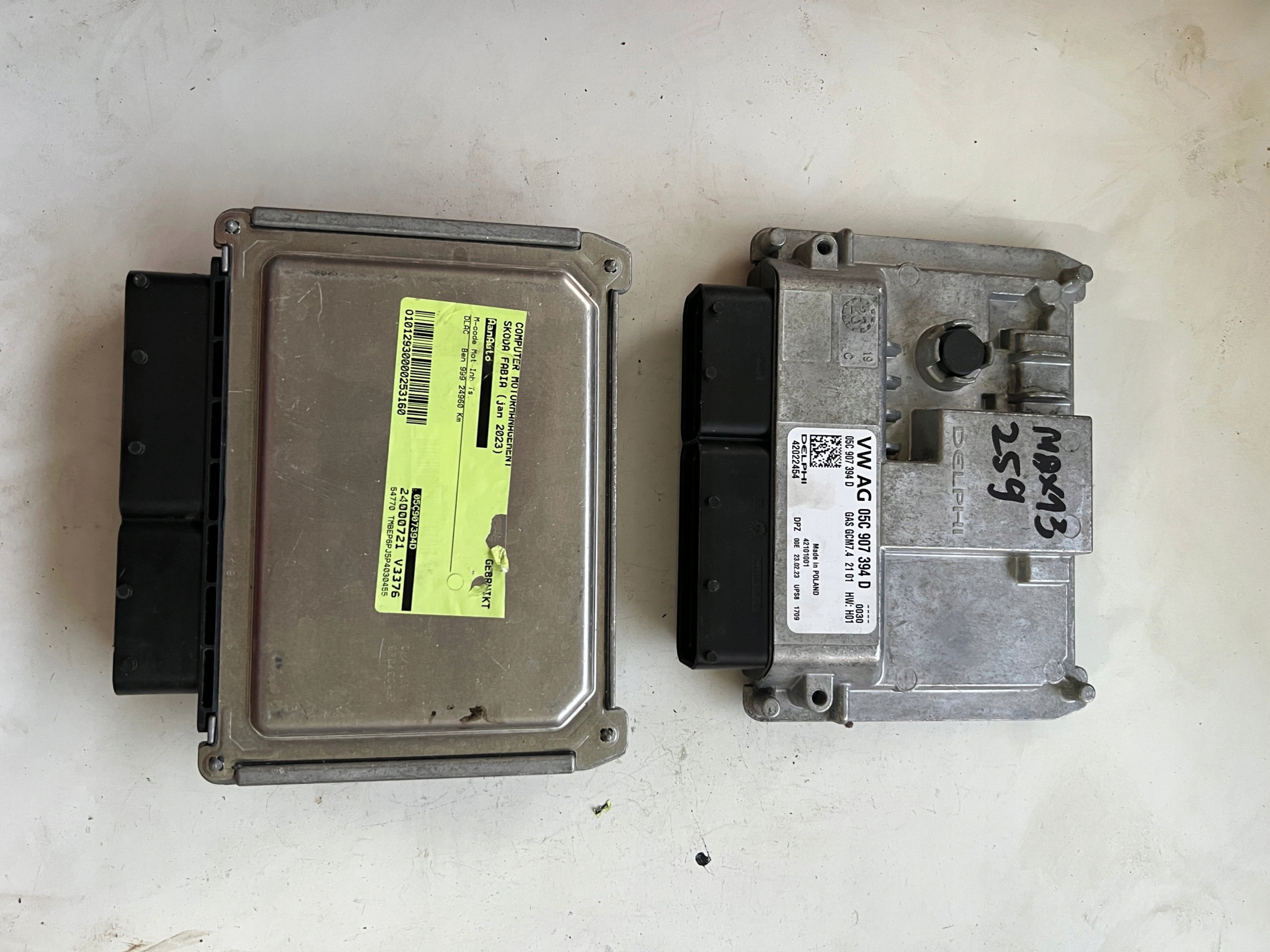 AUDI Q2 1.0 TSI DLAA 05C907394D 42022454 42101001 GCM7.4 computer Originale