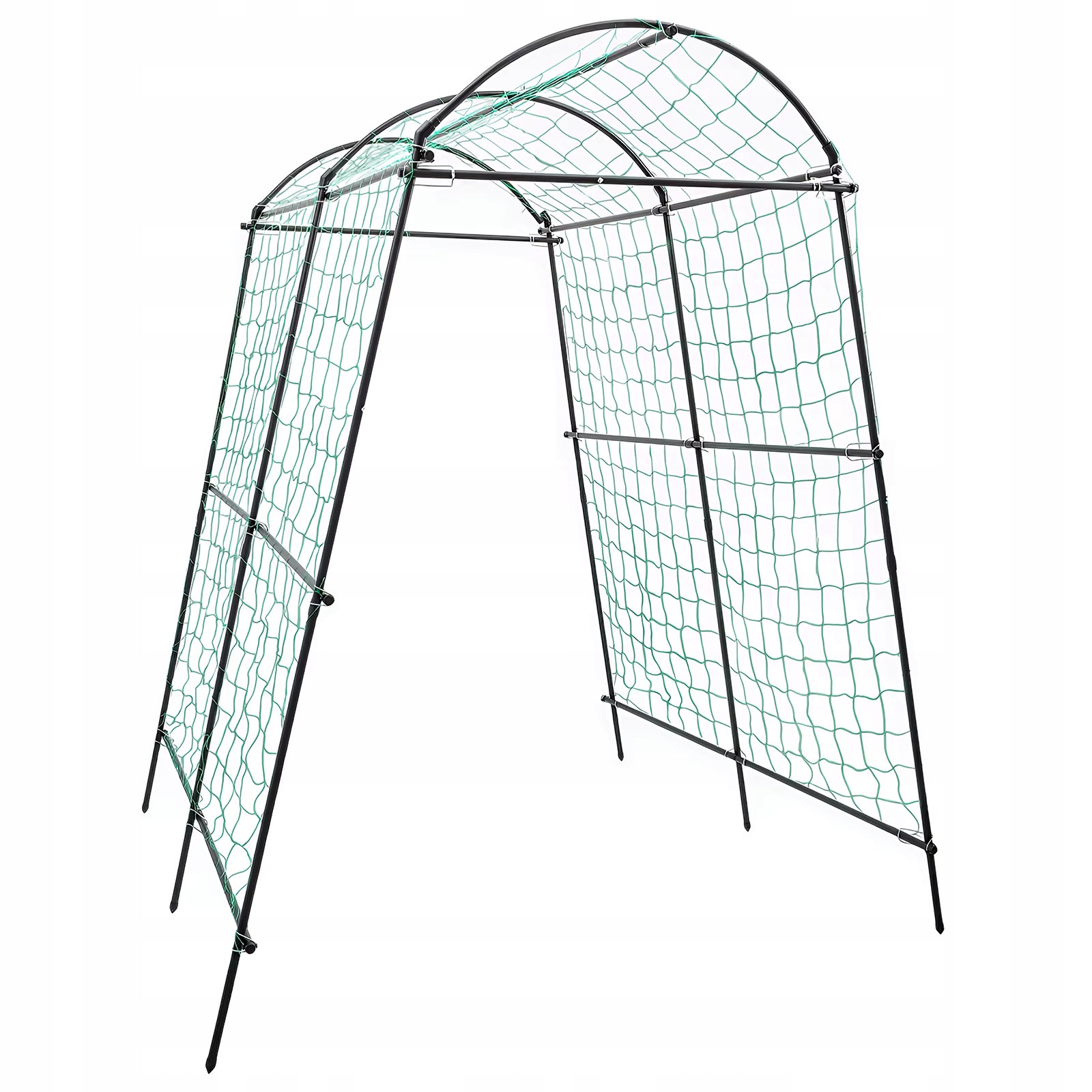 Pergola zahradní oblouk 230 cm Rám pod růže popínavé kovové