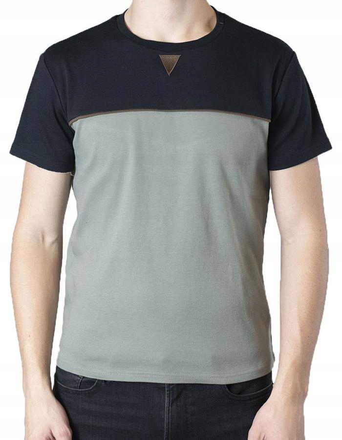 

Klasyczna koszulka oliwka T-shirt Spear Apparel XL