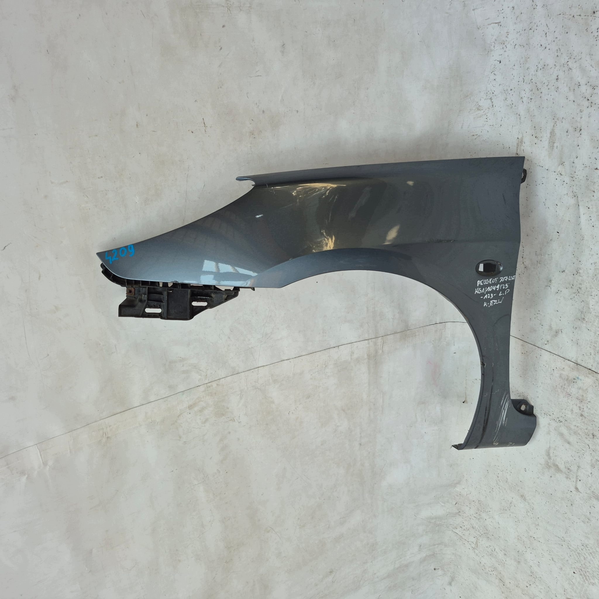 PEUGEOT 307 LIFT 05-08 fender front front left
