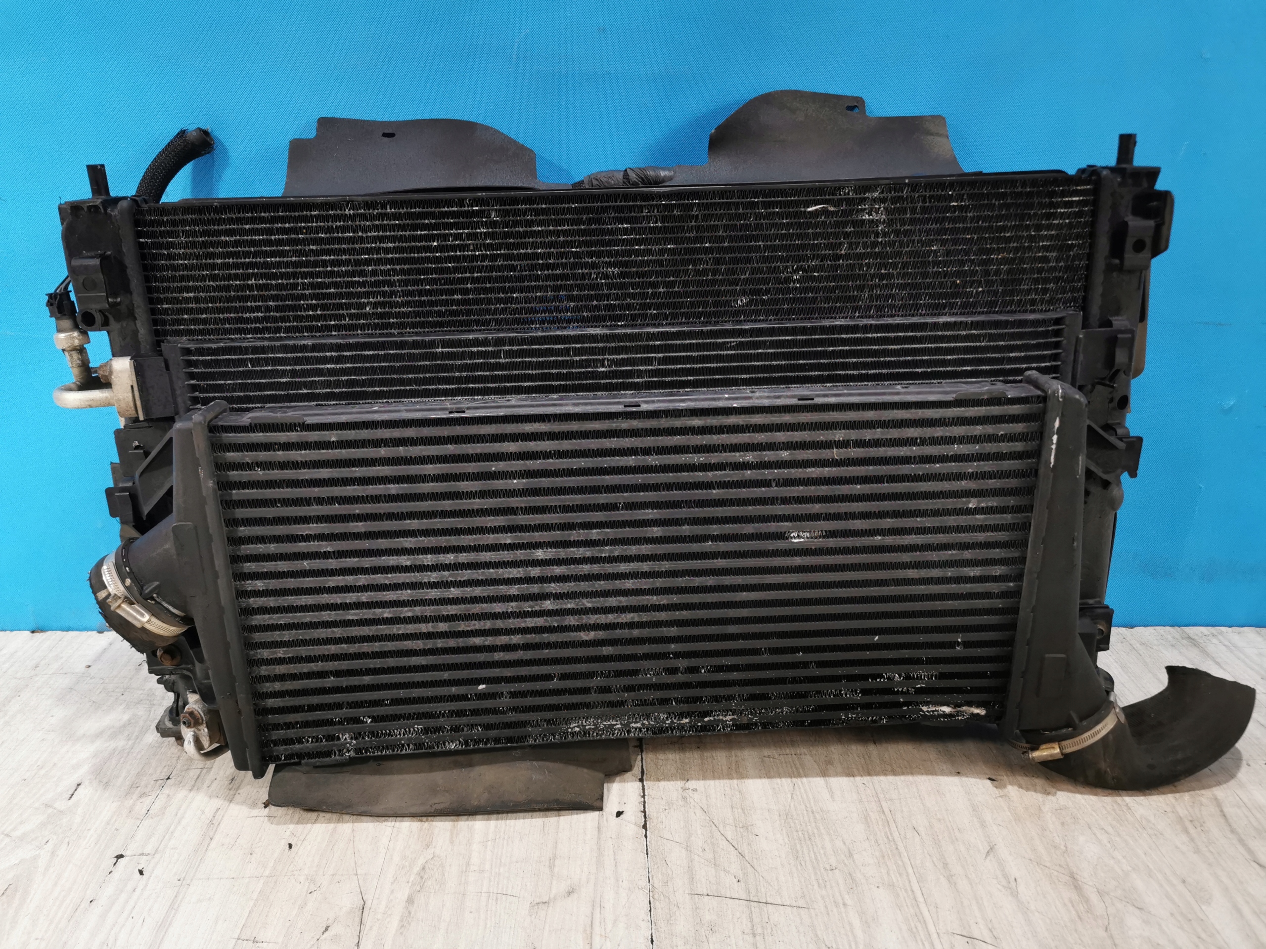Jeep Compass Lift 2011/2016 chłodnice wentylatory komplet Diesel