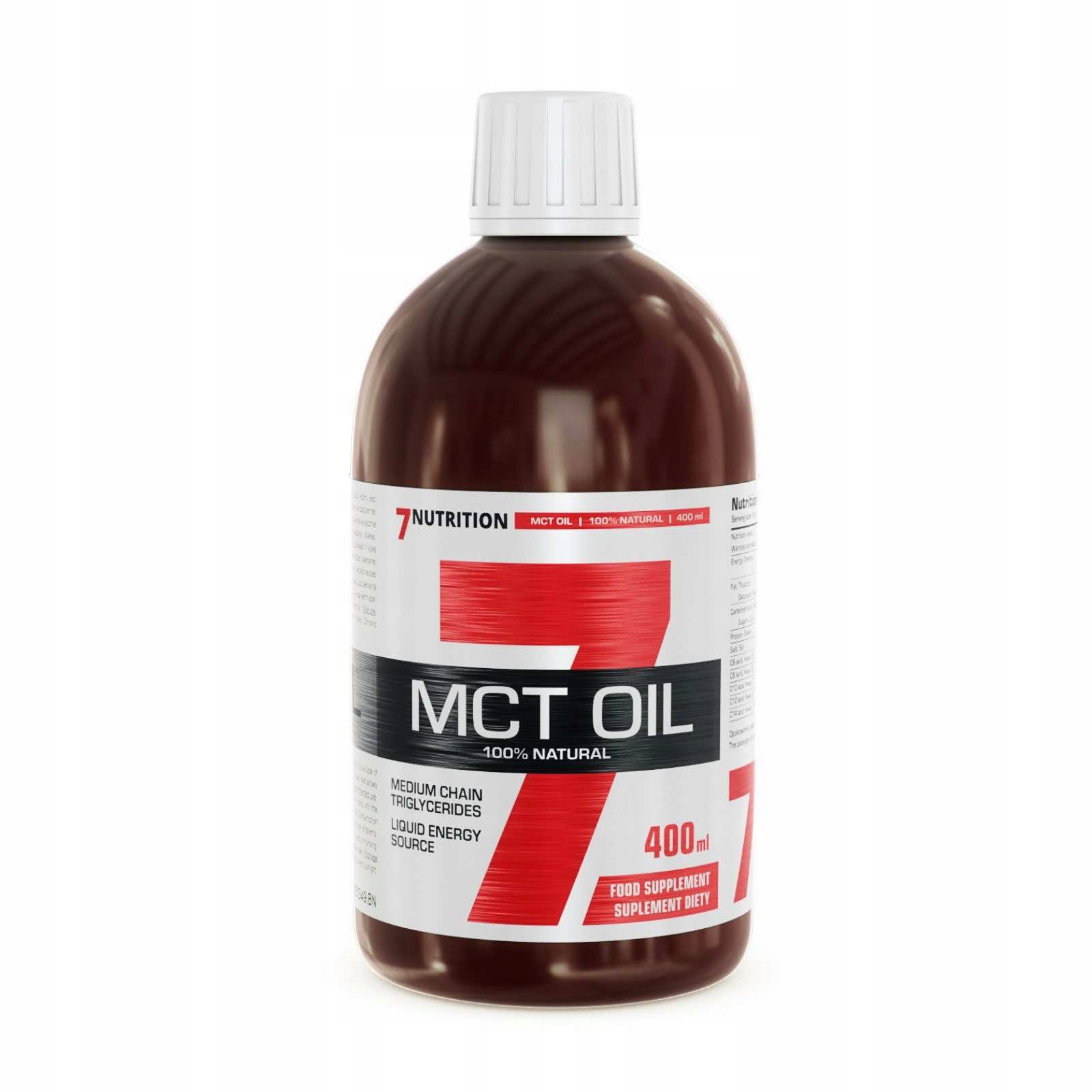 7Nutrition Mct Oil 400 ml olej bulletproof coffee káva neprůstřelná a zdravá