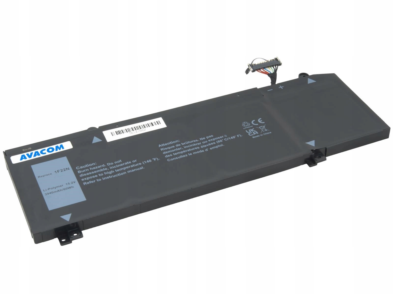 Batéria Avacom pre Dell Alienware M15 Li-Pol 15, 2 V 3940mAh 60Wh Node…