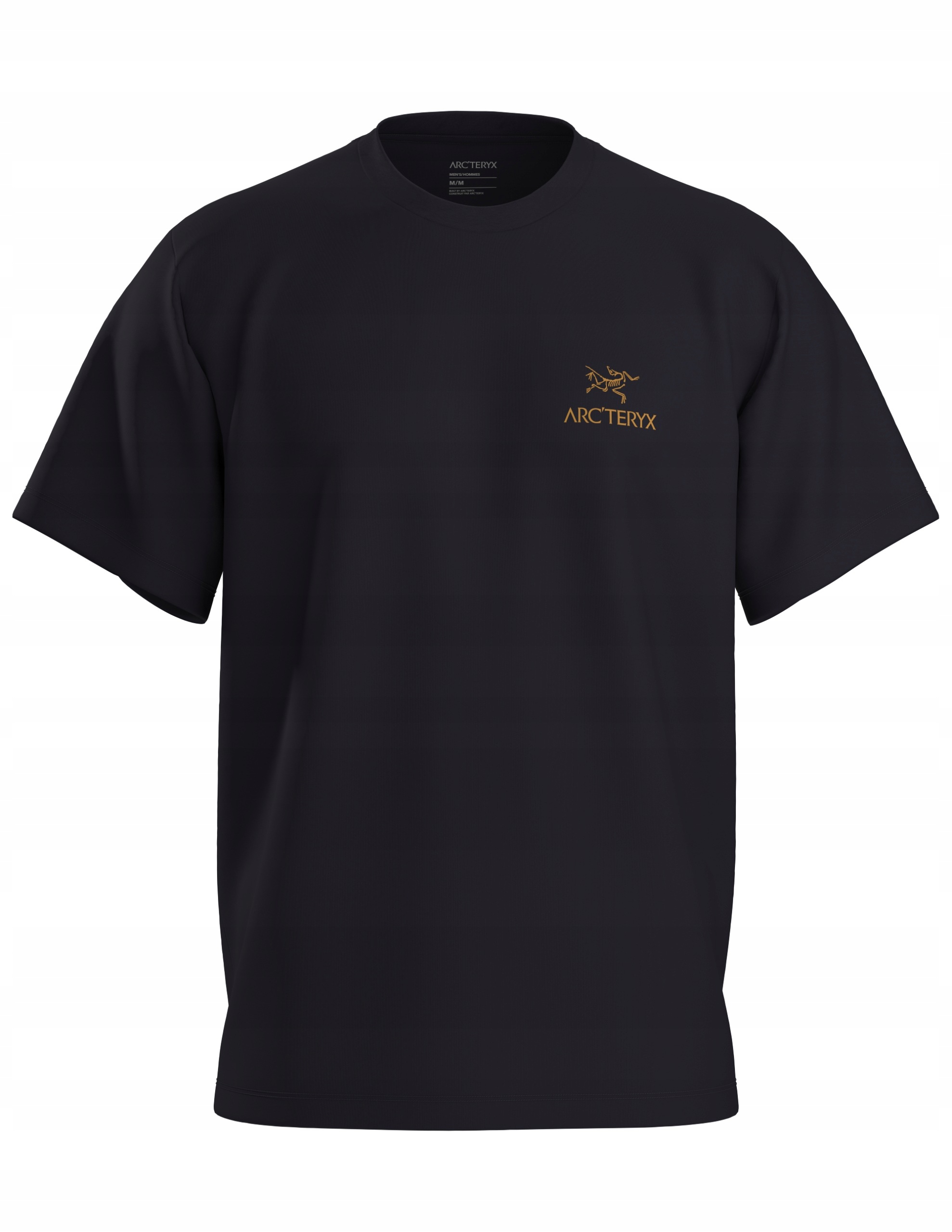 Koszulka Męska Arcteryx Kragg Sl Cotton Bird Word Ss 24K black XL