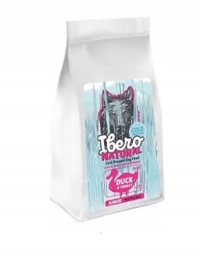 Ibero Cold Pressed Dog Junior Medium & Maxi Duck and Vegetables 12kg