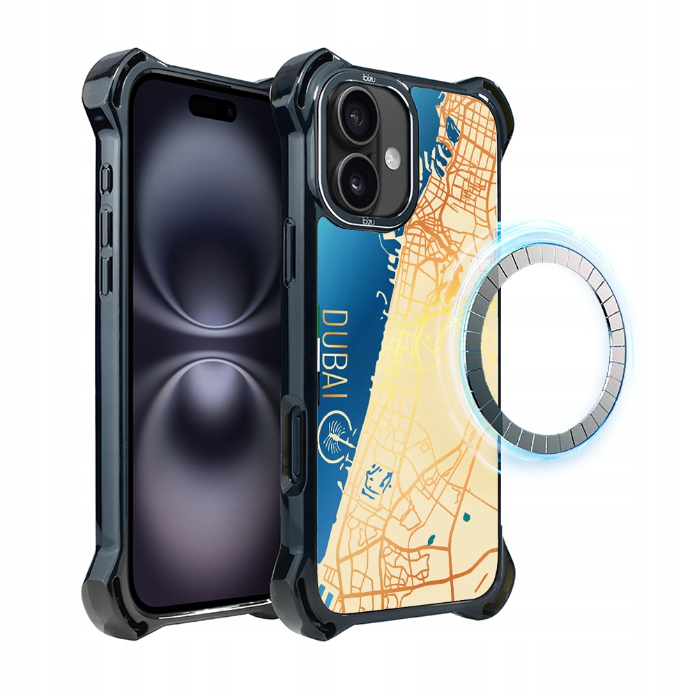 Pouzdro iPhone 16 Plus Ibizu DropGuard Ultra s MagSafe, Dubaj