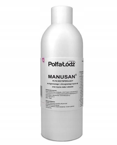 

Manusan Płyn dezynfekujący bez dozownika 500 ml
