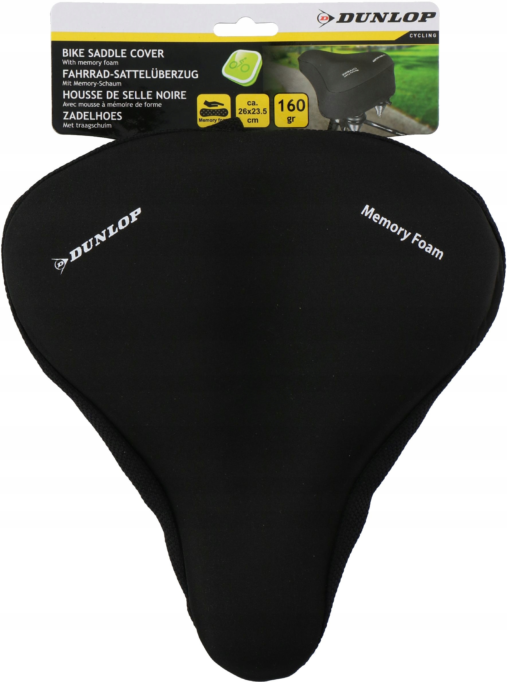 

Pokrowiec na siodełko rowerowe piankowe Dunlop