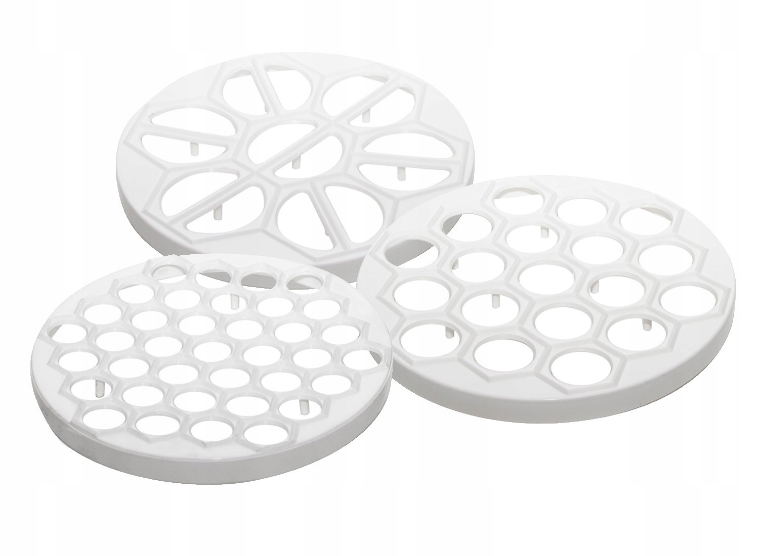 Pierożnica forma do pierogów uszek foremka II Kolor biały