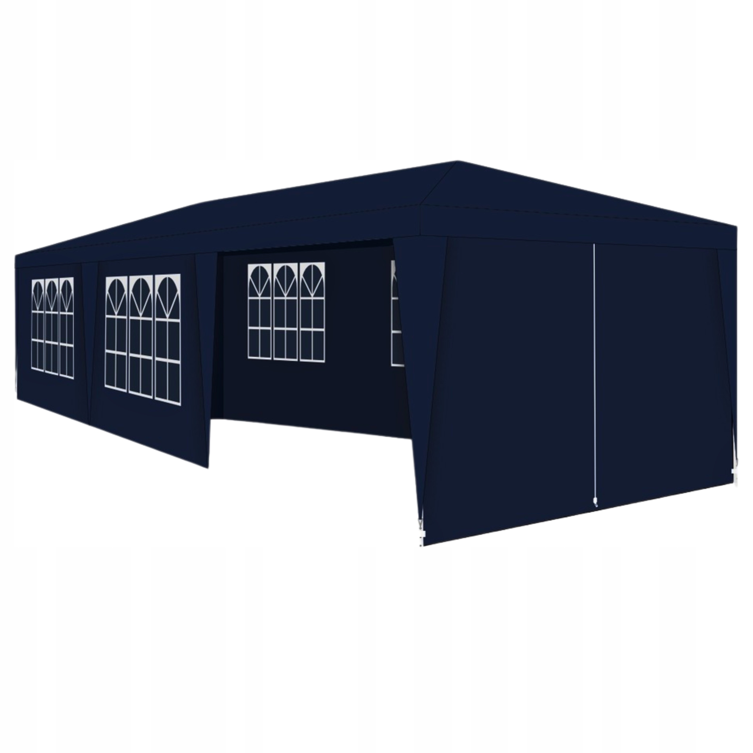 Cateringový Záhradný Pavilón Cateringový Obchodný Stan Altana 9x3 m 8 stien