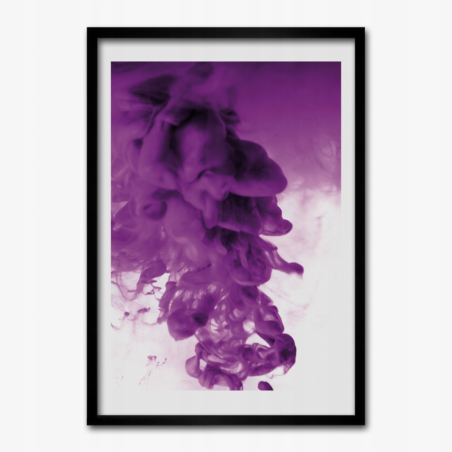 Obraz v rámu na zeď Fialová barva voda 50x70 cm