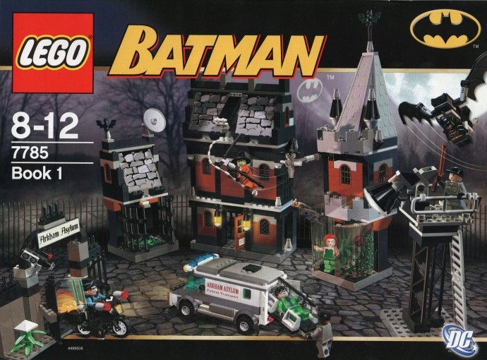 Klocki Lego Batman Zestaw Więzienie Arkham Asylum 7785