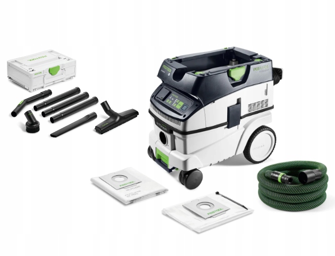 Odkurzacz przemysłowy Festool Ctl 26 Ei Ac AutoClean 2400 W końcówki