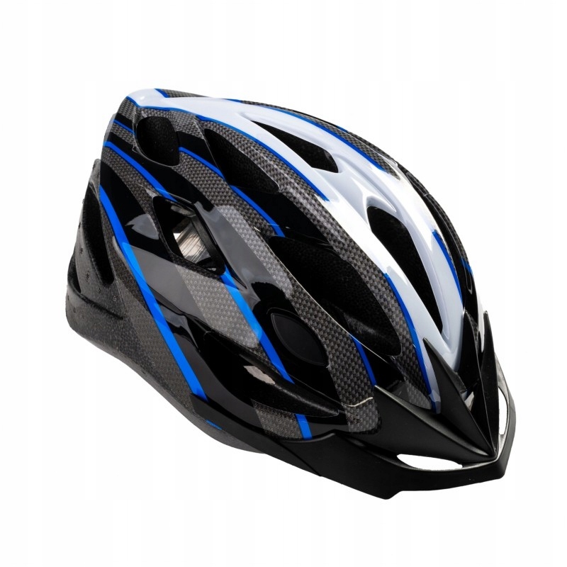 Kask Rowerowy S-bike MV23 Black/blue L 55-58 CM Na Rower