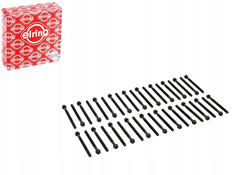 ZESTAW ŚRUB GŁOWICY CYLINDRÓW WIELOKĄTNY 38SZT. MERCEDES ACTROS MP4